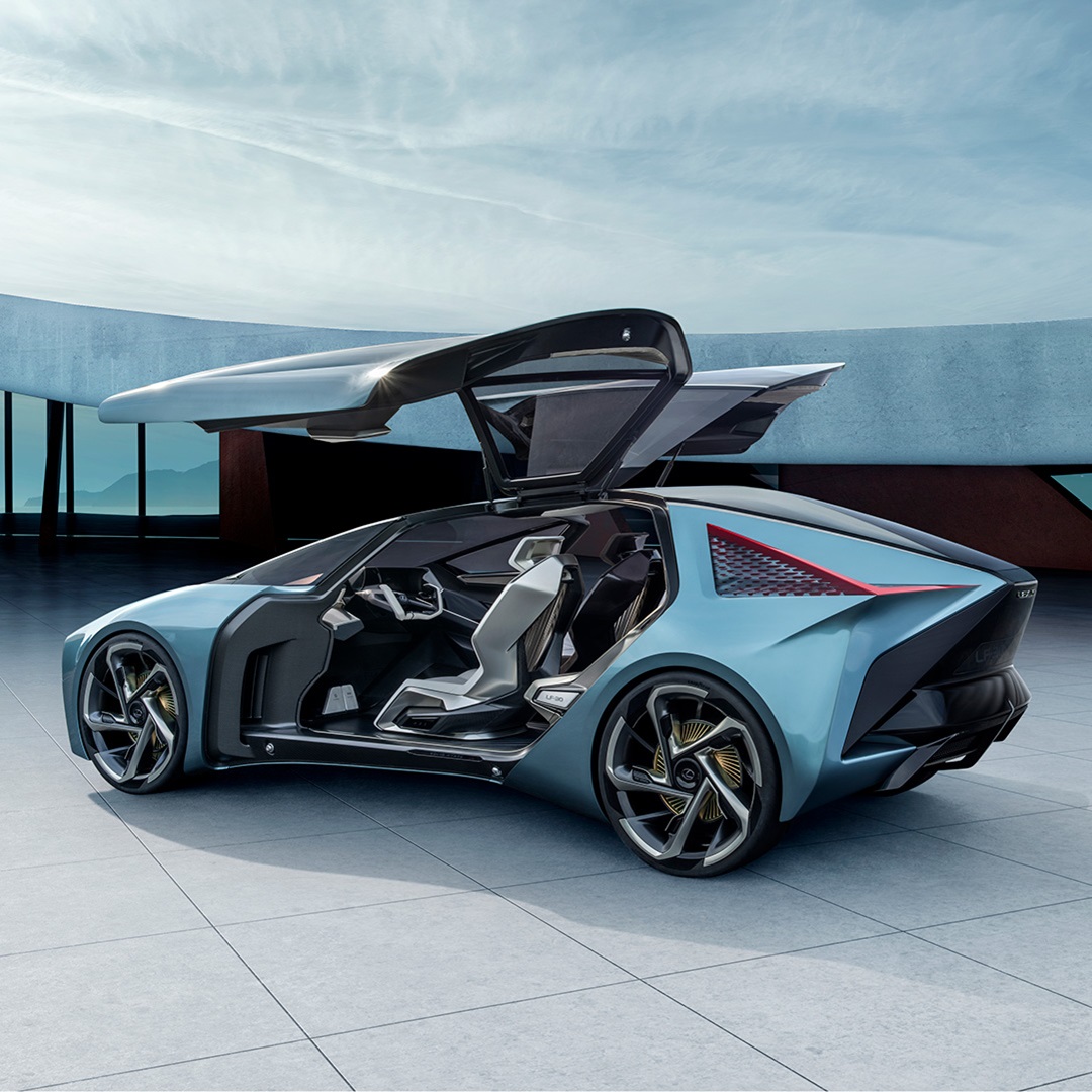 Concept vehicle shown. Not available for purchase.