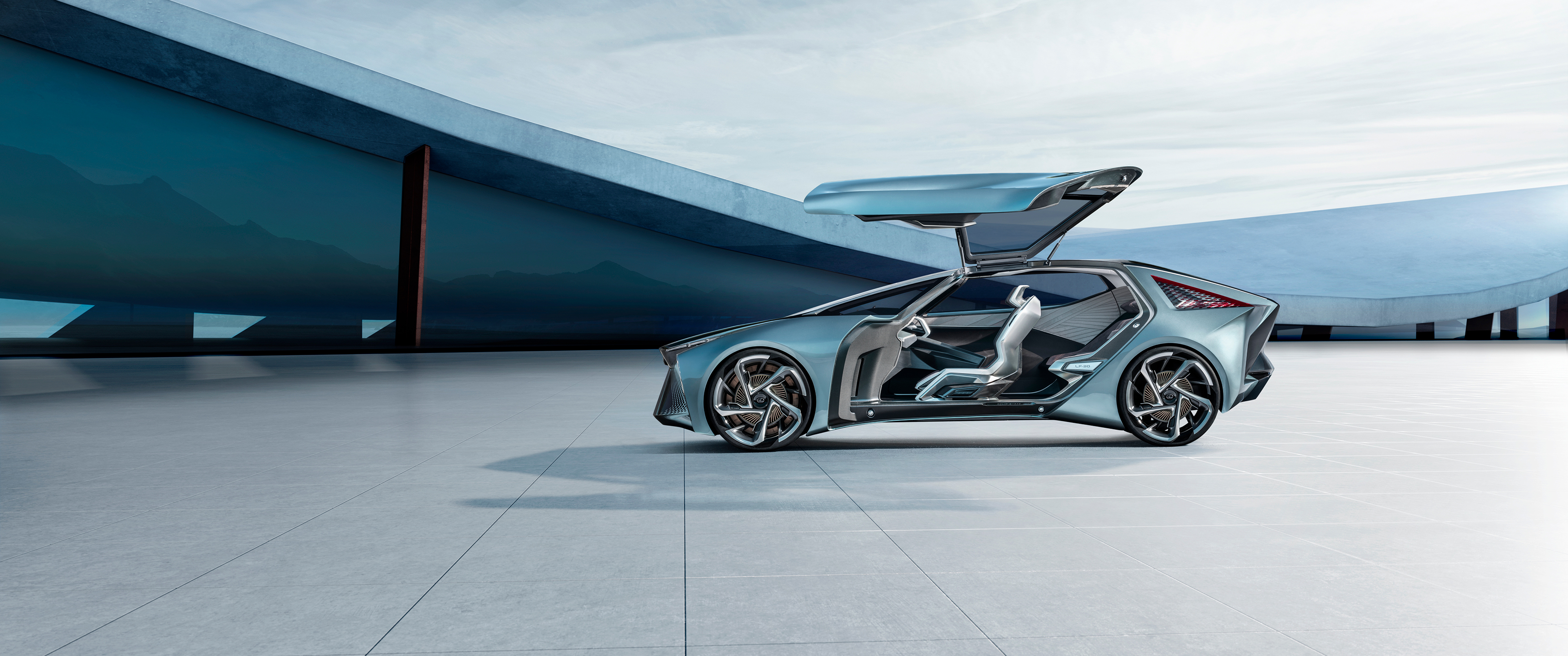 Concept vehicle shown. Not available for purchase.